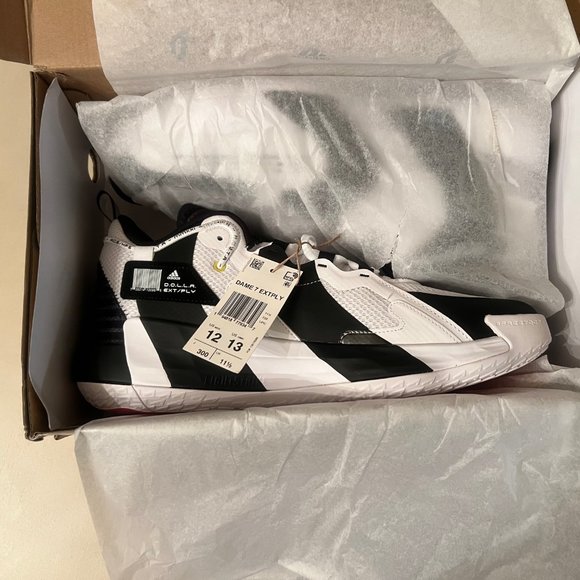 NEW -adidas Shaquille O’Neal x Dame 7 EXTPLY 'Damenosis' Basketball Shoes H00427 - Picture 3 of 6